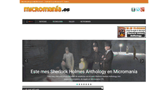 Desktop Screenshot of micromania.es